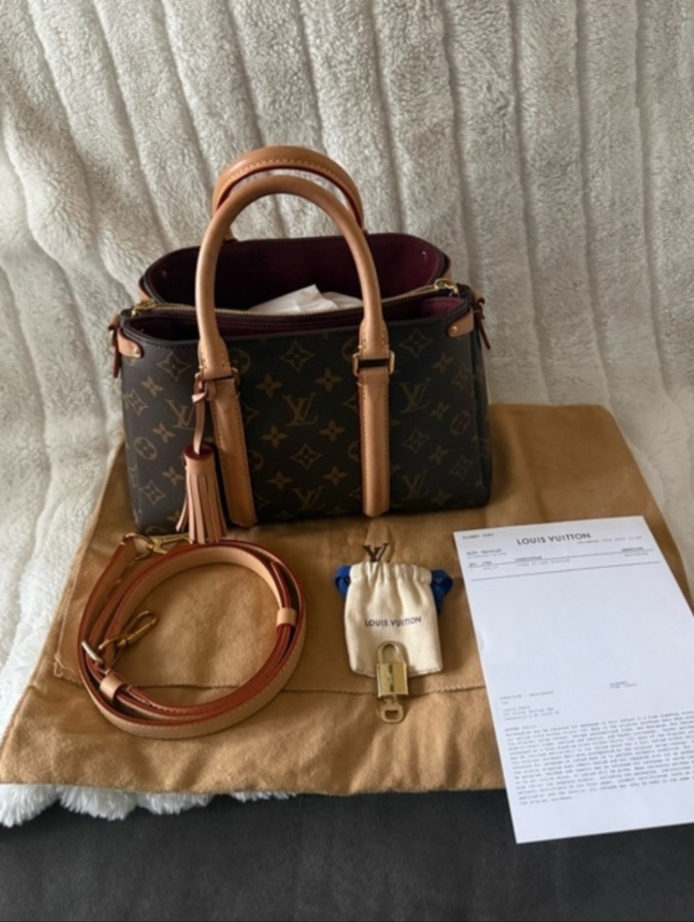 Louis Vuitton Soufflot Handbag/Satchel BB